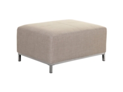 Otomana BELIANI Oslo de Poliéster Beige 95x71x46