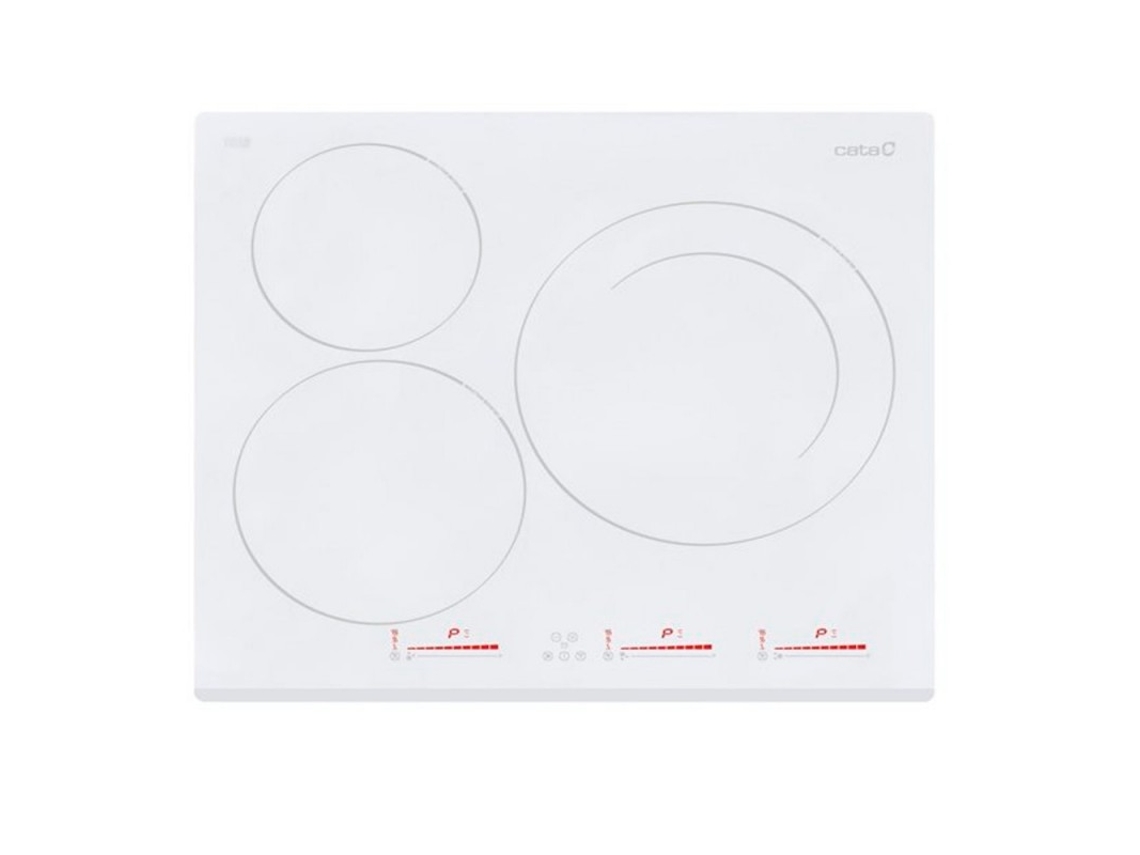 Placa de Inducción CATA INSB 6003 WH (Eléctrica - 62 cm - Blanco)