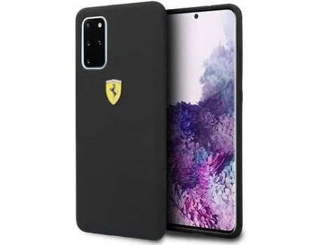 Carcasa Samsung Galaxy S20 Plus FERRARI Negro