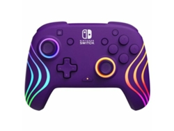 Mando Pro para Nintendo Switch + Cable USB PDP Morado Nintendo Switch