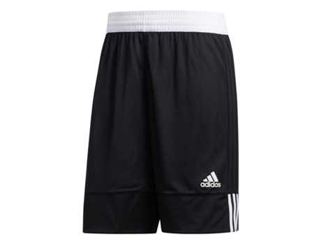 Pantalones de Hombre para Baloncesto ADIDAS Poliéster Negro (XL)