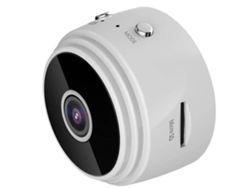 Minicámara deportiva Bestvite A9 1080P con WiFi y visión nocturna (blanca)