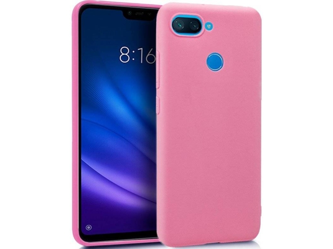 Carcasa Xiaomi Mi 8 Lite COOL Silicona Rosa