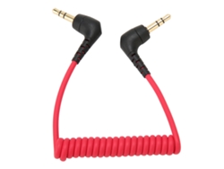 Cable De Micrófono Trs A Trs De 3,5 Mm Con Cancelación De Ruido Ajustable, 20-50 Cm, Para Rode Boya