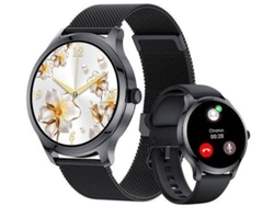Reloj inteligente Yizhood Lw92 para mujer, color negro