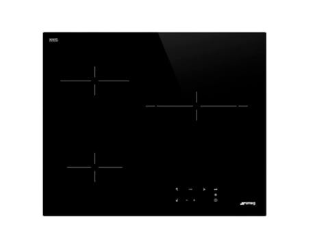 Placa de Vitrocerámica SMEG SE263TD1 (Eléctrica - 62 cm - Negro)