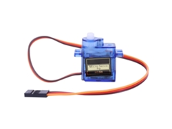 Micromotor de engranajes ZYBLSSBB SG90 de 9 g, con mango fijo, para helicóptero RC, 360 grados