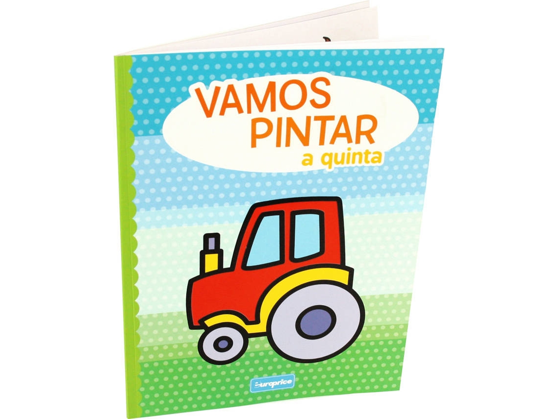 Libro Vamos Pintar - A quinta de Europrice (Portugués)