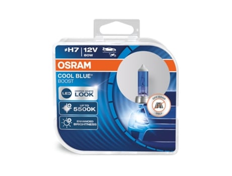 Kit 2 Lámparas H7 12V80W Cool Blue Boost® Hcb OSRAM