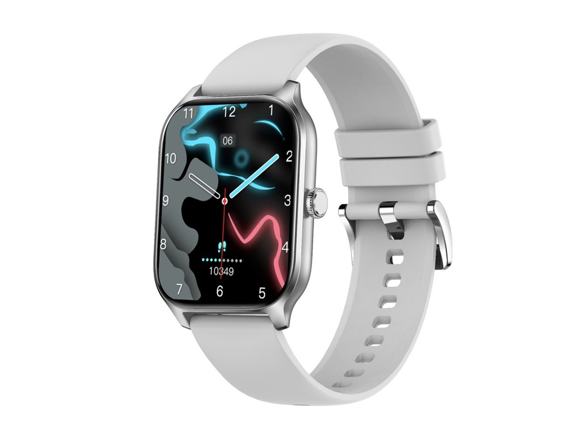 Reloj inteligente con pantalla HD grande de 2.02 pulgadas, modo multideporte, batería de larga duración, gris Bestvite