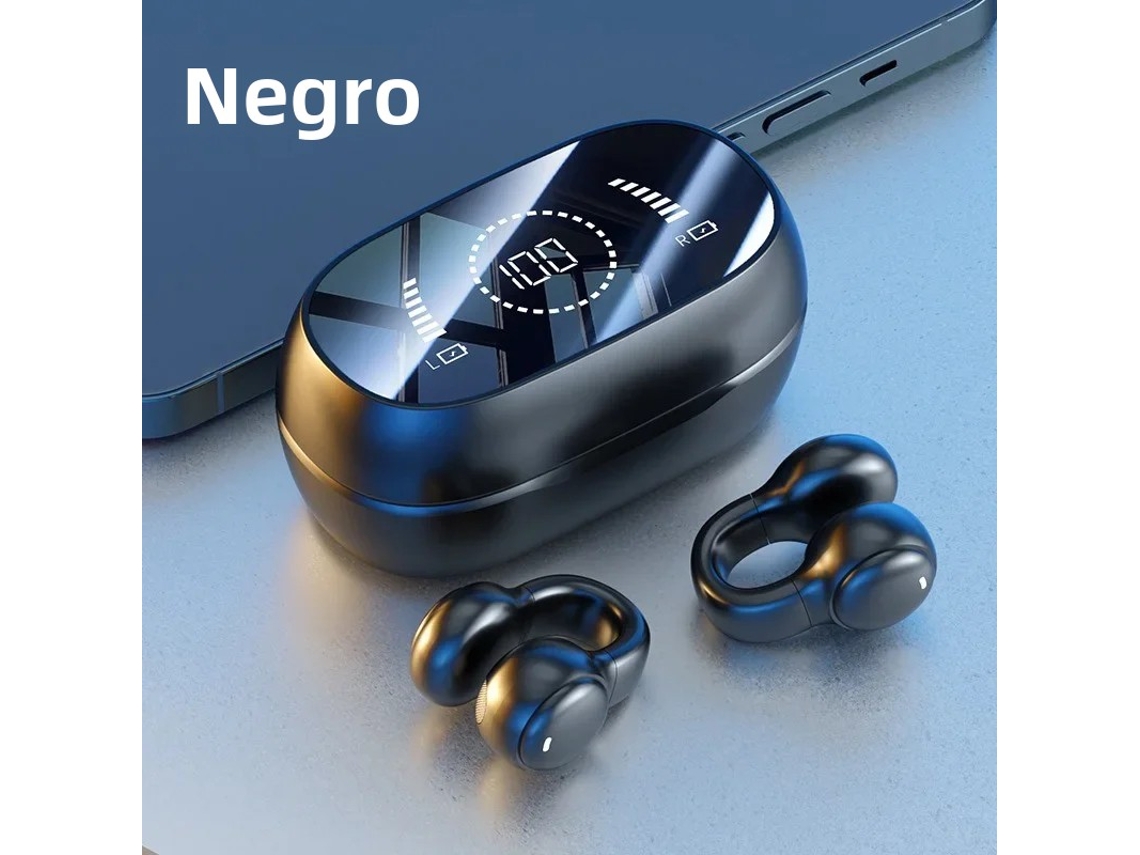 Fones de Ouvido Sem Fio com Microfone MDUG (preto)