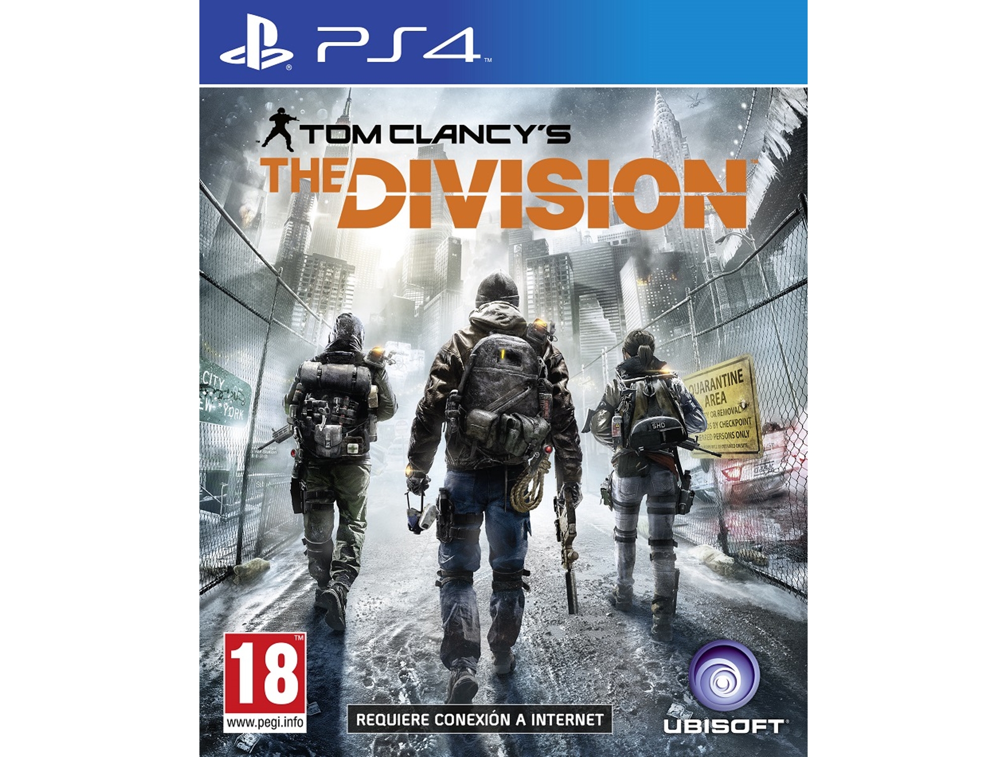 Juego PS4 Tom Clancy's: The Division