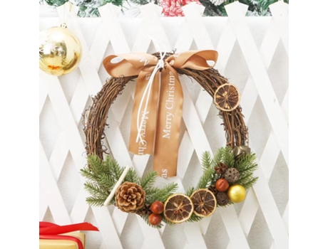 Decoração De Natal Pendurada Decoração De Portas E Janelas/Estilo Limão NANA