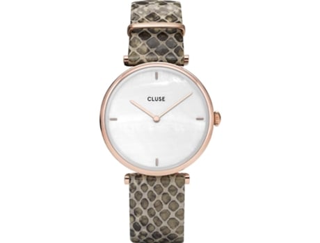 Reloj CLUSE | CLUSE Triomphe Rgold Wht Pearl/Python