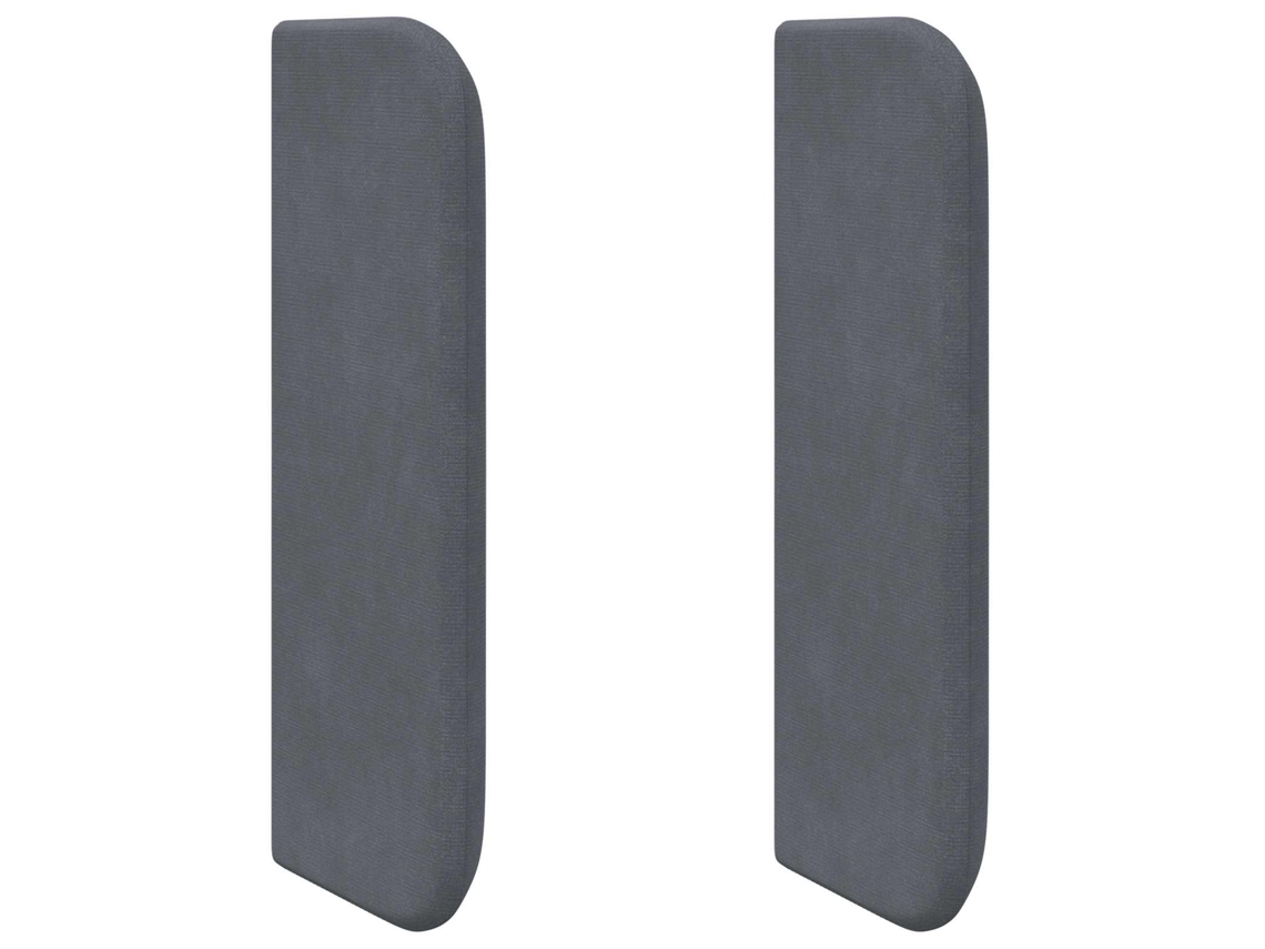 Maison Exclusive - Oreja De Cabecero Gris 40,5 X 40,5 X 4 Cm Terciopelo