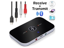 Transmisor Receptor 2 En 1 Bluetooth 5.0 Aux 3.5mm Audio Nítido Adaptador Inalámbrico