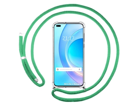 Carcasa Huawei Honor 50 Lite 5G / Nova 8i TUMUNDOSMARTPHONE Colgante Verde