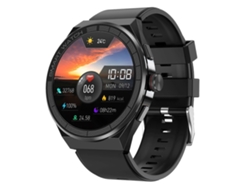 Reloj inteligente BM01 de 1,45 pulgadas con correa de silicona, resistencia al agua IP68, compatible con llamadas Bluetooth y NFC. Ly Ebike