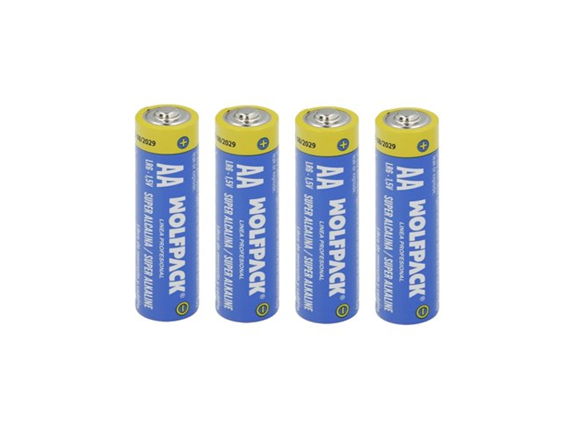 Pila Alcalina Aa Lr-6 (blíster De 4 Piezas)
