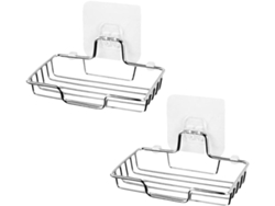 2 Jabonera De Pared. Prácticos Soportes Jabón