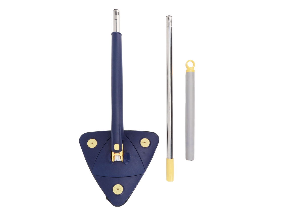 Sifón triangular giratorio ajustable Sifón de limpieza de pared multifuncional con mango ancho Sifón para lavado de manos No requiere sifón de techo