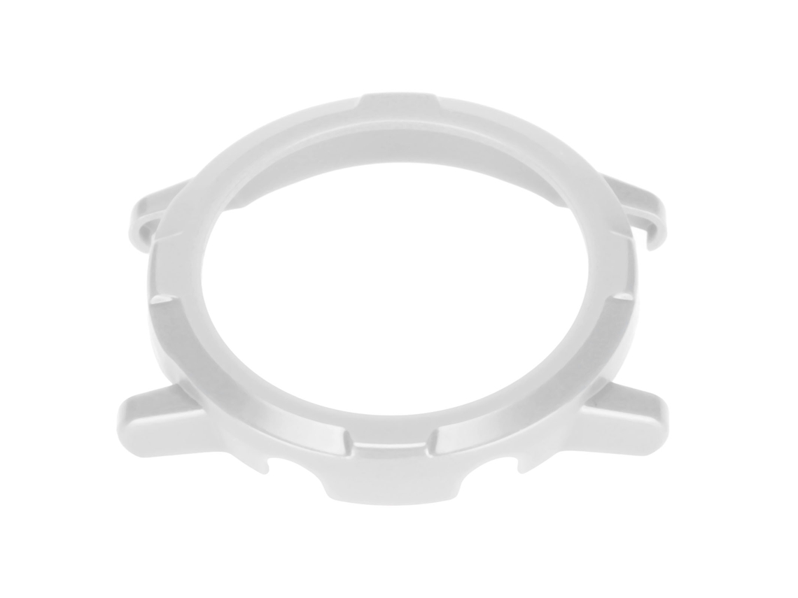Protetor De Tela E Capa Bumper De Plástico Para Smartwatch Haylou Ls05s Cinza