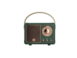 Mini altavoz inalámbrico Bluetooth, altavoz Bluetooth retro para exteriores con sonido estéreo nítido y graves intensos, altavoz portátil Yizhood