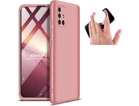 Carcasa y Popsocket Samsung A51 Slim armor 360º