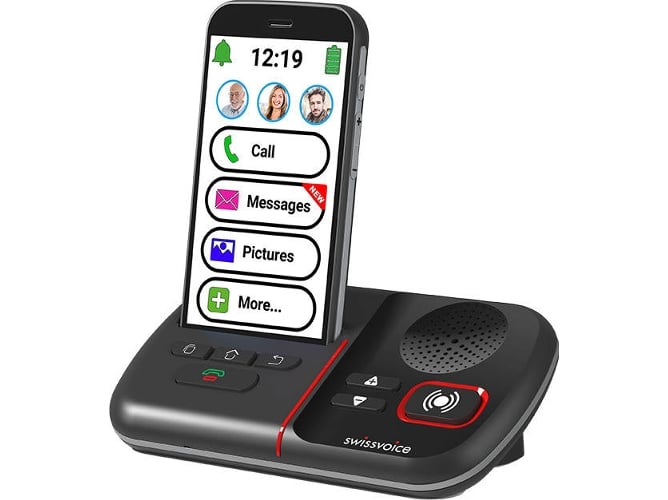 Smartphone Senior SWISSVOICE C50s Negro