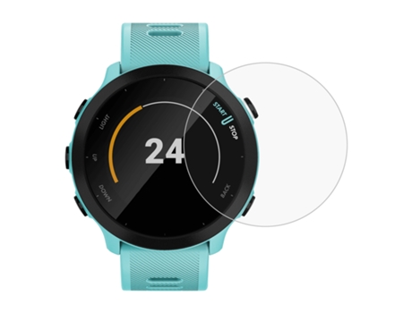 Protector de pantalla de película de vidrio templado para reloj inteligente Garmin Forerunner 158