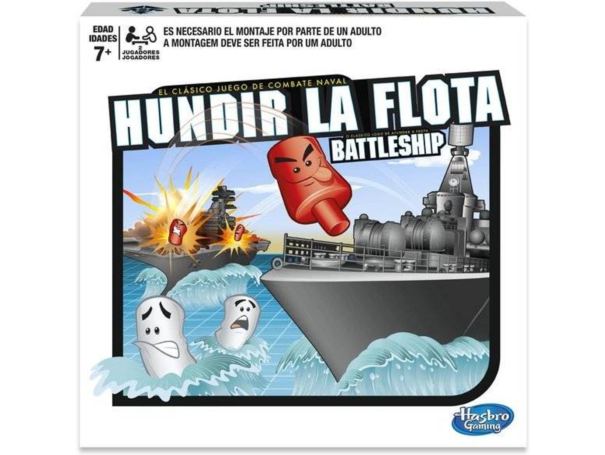 Juego de Mesa HASBRO Battleship (Edad Mínima: 7)