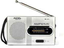 Radio De Bolsillo, A Pilas, Con Altavoz, Conector Para Auriculares, Pequeña Radio Fm Portátil Antigua, Alimentada Por Batería.