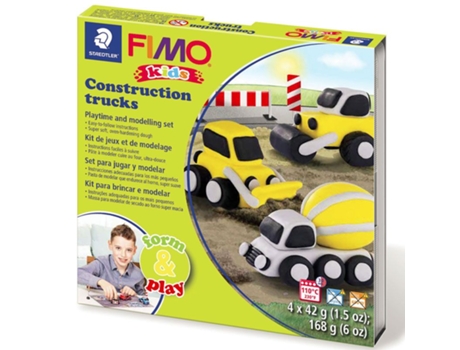 Plastilina GRAINE CRÉATIVE Caja de arcilla polimérica Staedtler Camión y Sitio