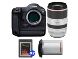 Canon Eos R3 + Rf 70-200mm F/2.8 L Is Usm + 2 Sandisk 128gb Extreme Pro Cfexpress Type B + Canon Lp-e19 + Ebook “20 Consejos Para Fotos Que Impactan”