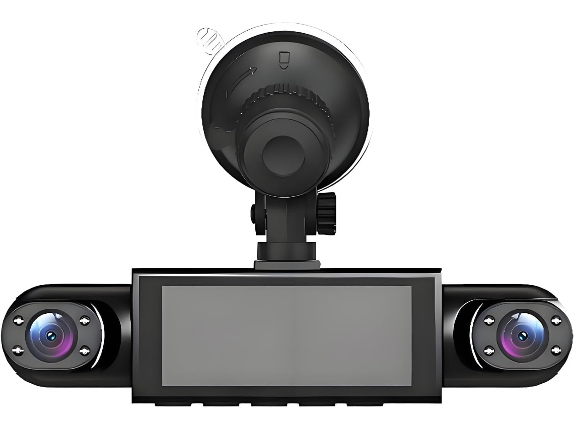 Cámara De Salpicadero Para Coche, 4 Canales, 1080p, Con Tarjeta De 32 Gb, Frontal, Trasera E Izquierda.