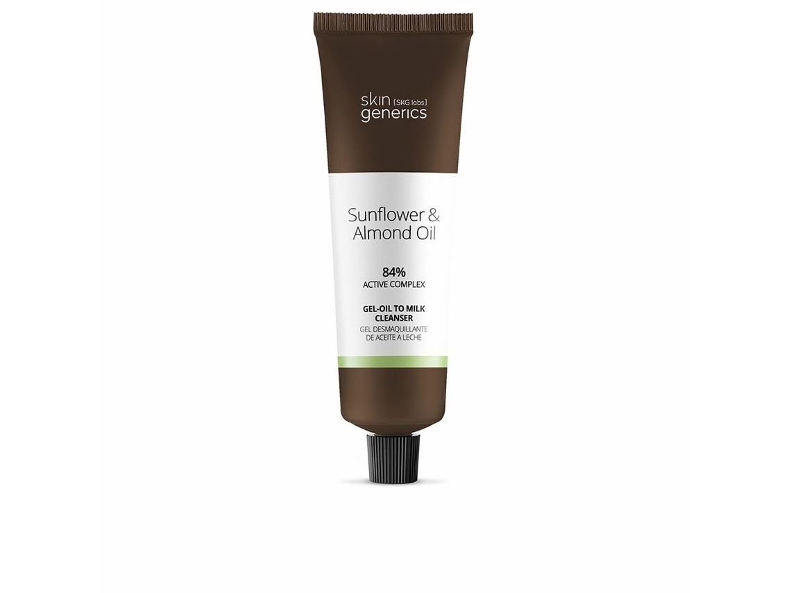 Gel Desmaquillante Facial SKIN GENERICS Sunflower + Almond Oil (100 ml)