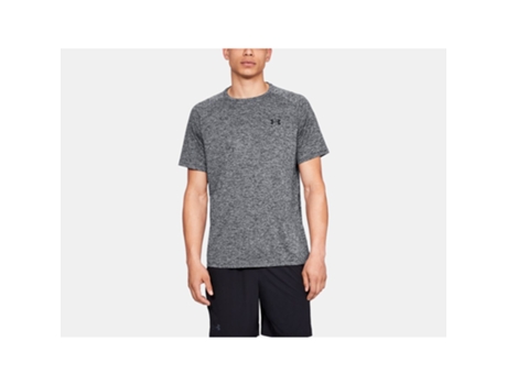 Camiseta de Hombre UNDER ARMOUR Tech Tam Negro (XS)