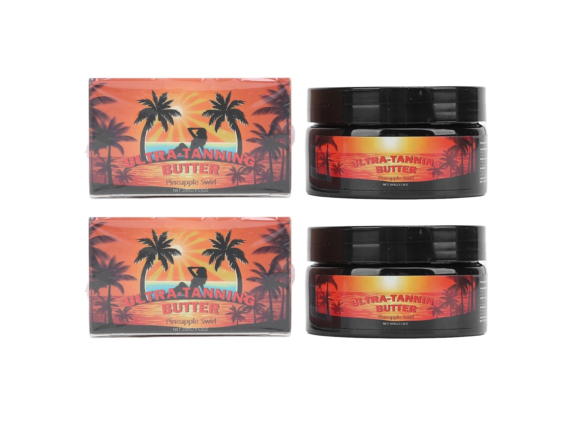 2 Unidades De Gel Autobronceador De 100 G Para Bronceado Al Aire Libre En Verano: Bronceado Uniforme E Hidratación Duradera.