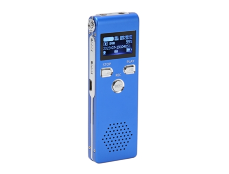 Reproductor MP3 YIZHOOD X18 Grabación en alta definición (16 GB - Azul)
