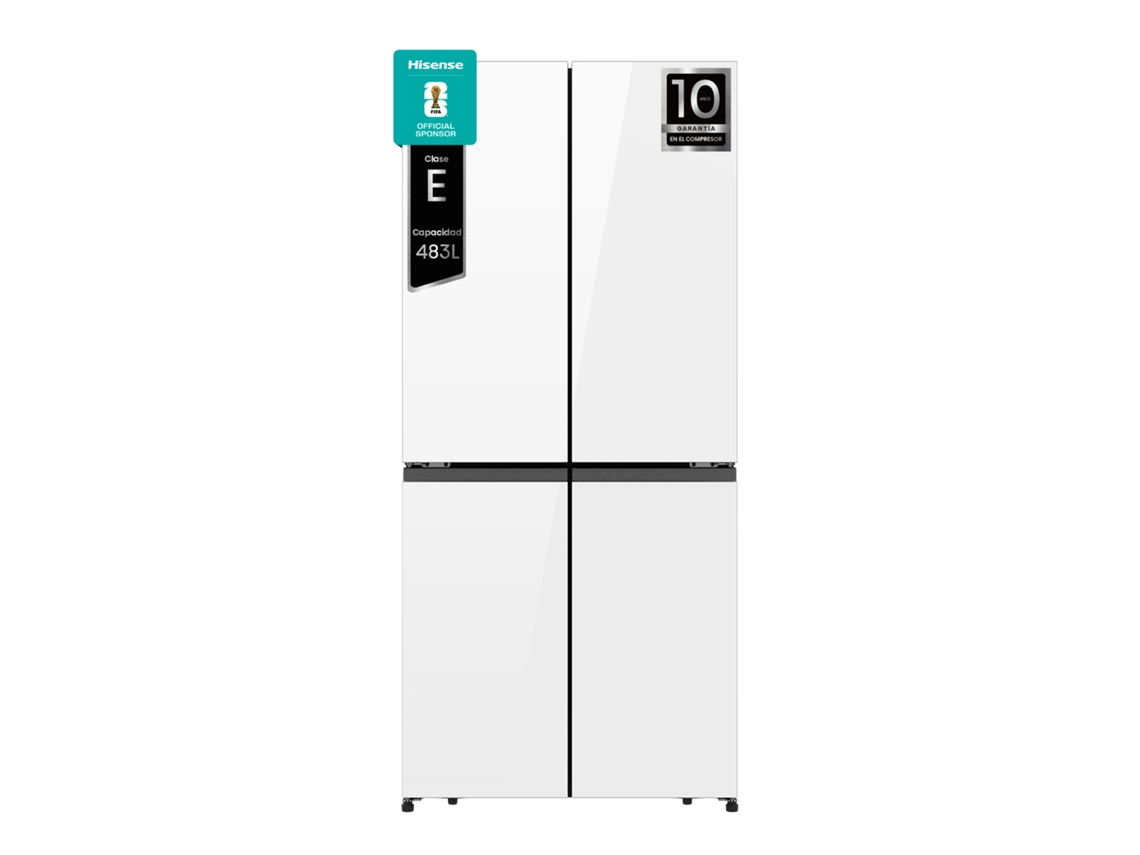 Frigorífico Americano HISENSE RQ5P470SETE (No Frost - 483 L - 178.5 cm - Blanco)