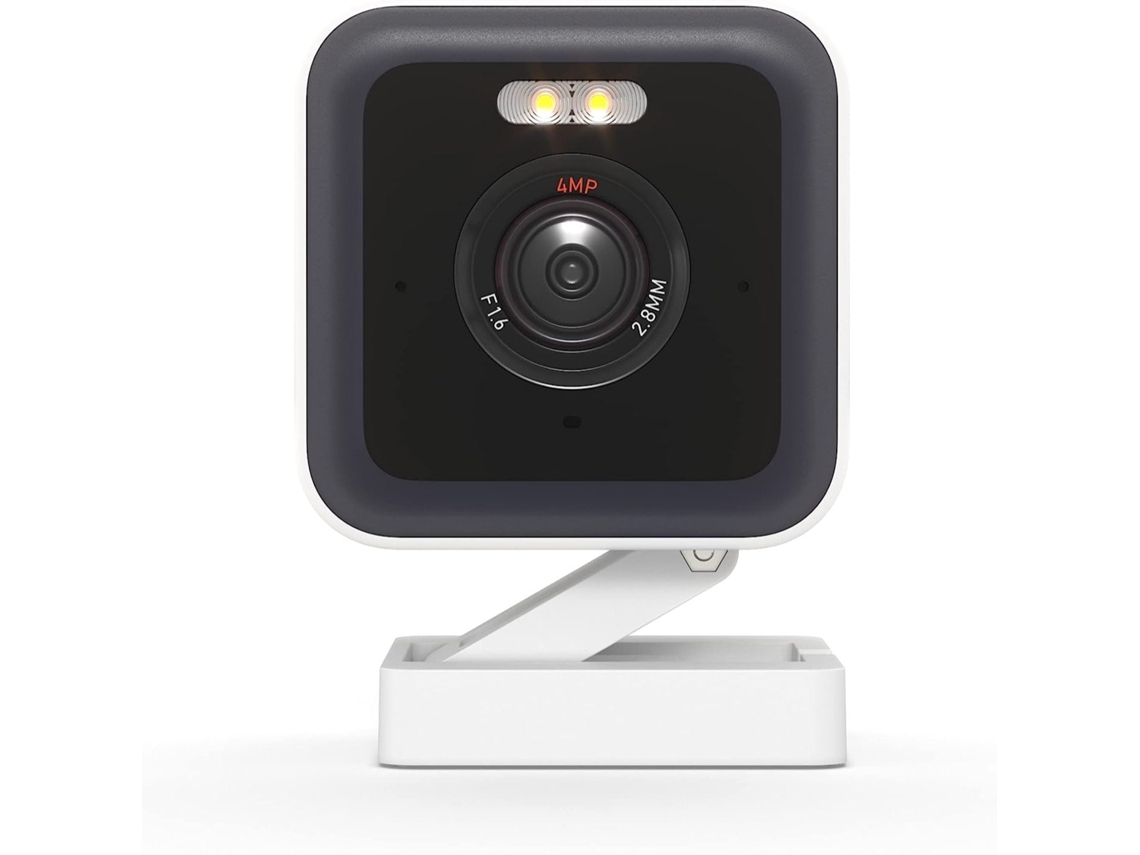 Cámara Wi-fi 2k Con Visión Nocturna En Color, Detección De Bordes Ia, Funciones De Luz Y Silbato.