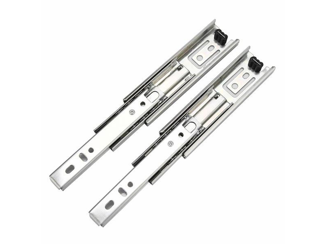Guías Metálicas 5 Mini Gabinete Cocina Breve 2 Pzas (Reacondicionado Como Novo)