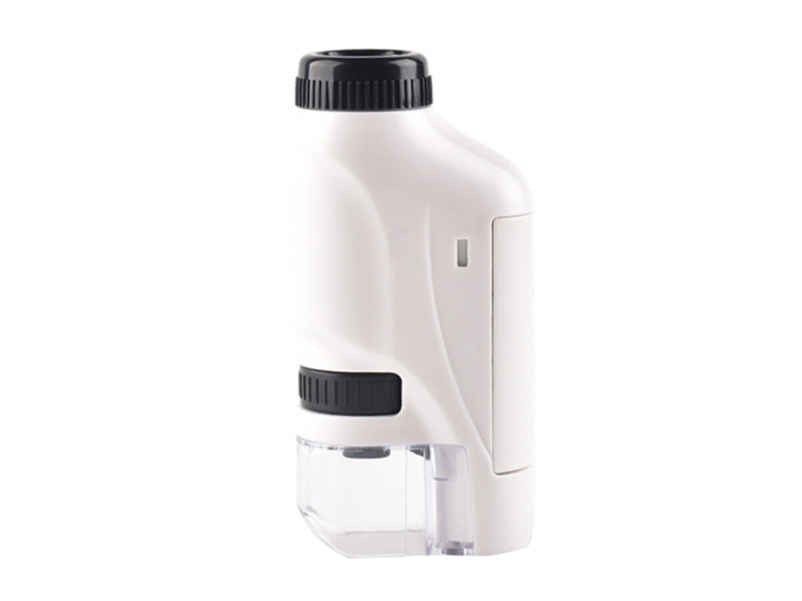 Ats-microscopio Portátil Para Niños Microscopio De Bolsillo Juguetes Científicos Kit Educatsivo Regalo De Cumpleaños Navidad