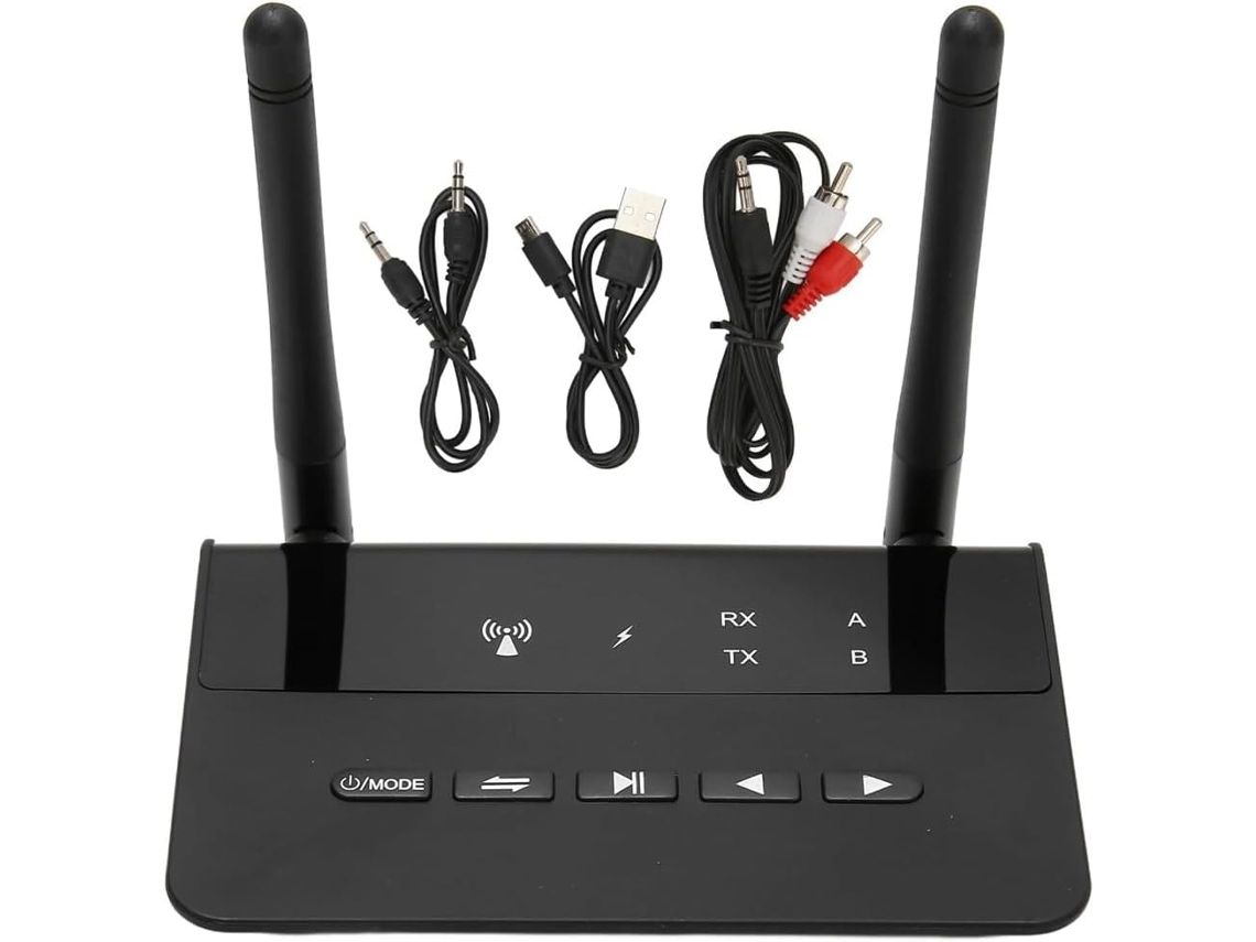 Adaptador De Audio Inalámbrico Bluetooth 5.2 Con Transmisor/receptor Y Alcance De 60 Metros (200 Pies), Con Chip Csr.