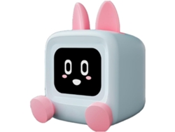 Mini Tv Luz Nocturna Decoración De Escritorio Música Bluetooth Wifi Aplicación Control Inteligente Bolsas