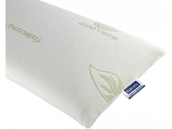 Pack 2 Almohadas Viscoelásticas Aloe Vera 70x36 Antiácaros y Antibacteriana Firmeza Media-Alta TODOCAMA