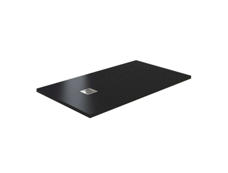 Plato De Ducha De Resina Mineral - Mampara De Ducha - Antracita - 170X80Cm Gme