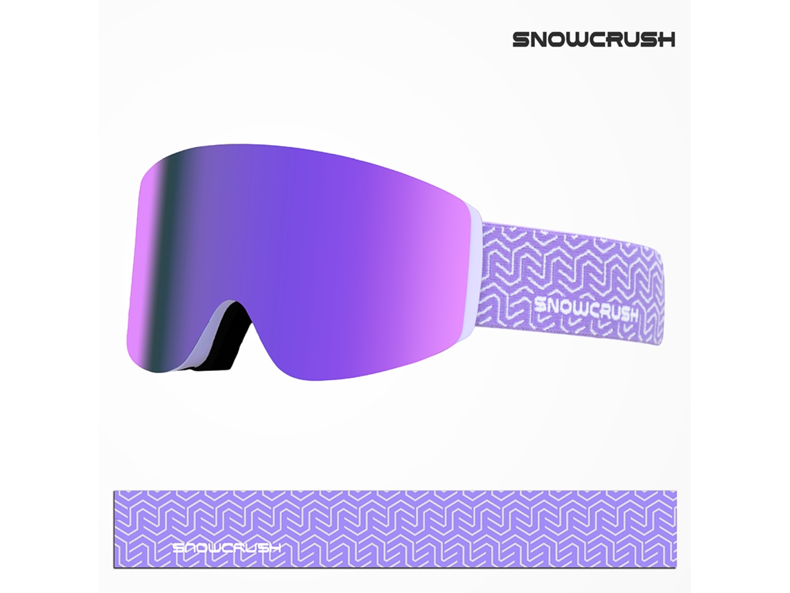 Óculos De Esqui Pro Sem Moldura Com Lentes Intercambiáveis E Proteção Uv400