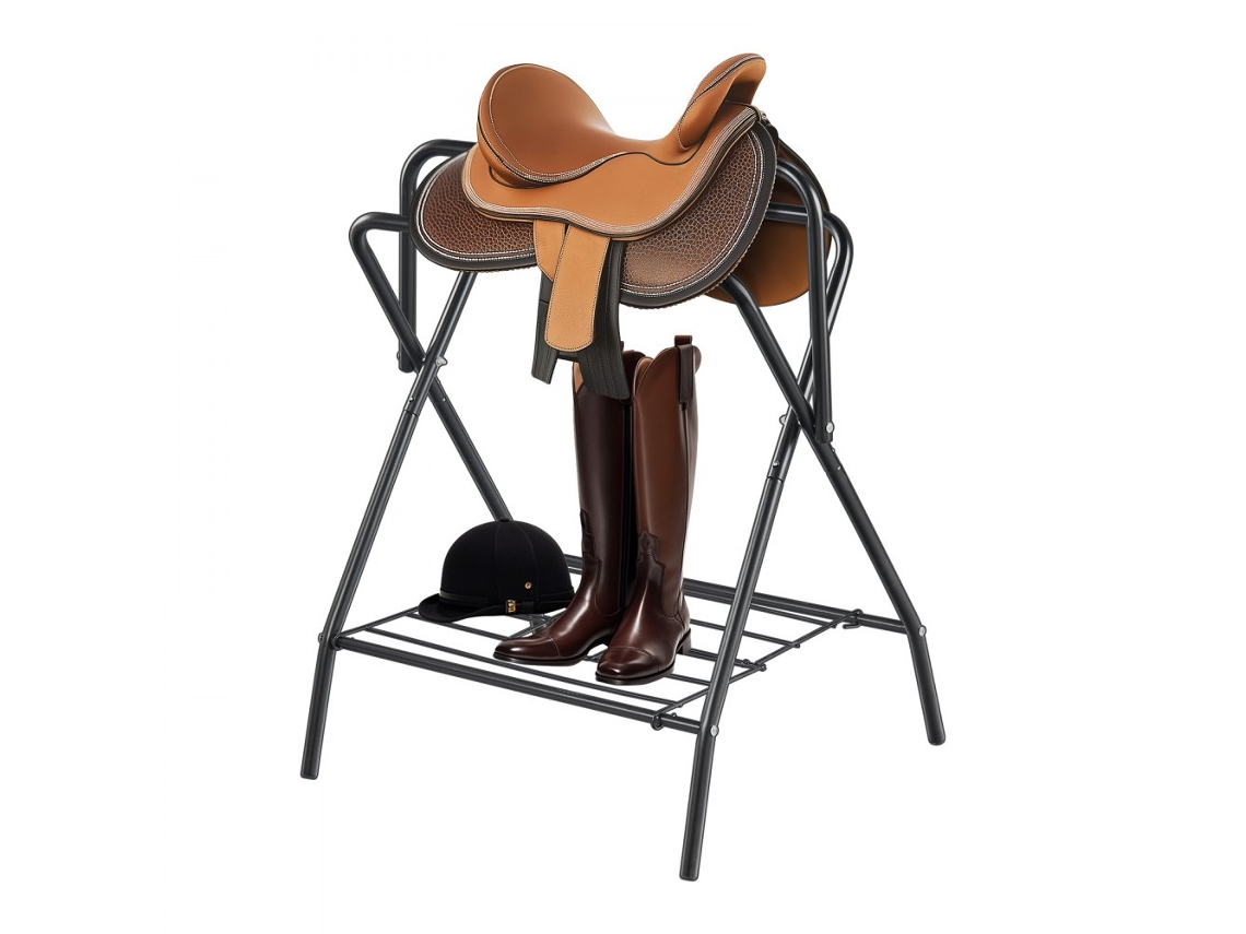 Soporte de Silla de Acero Plegable para Caballos de hasta 60kg Tekmaquinas