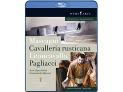 Blu-ray Video Cobos/Del Monaco/Galouzine/Bayo - Cavalleria Rusticana/Bajazzo (1 CDs)